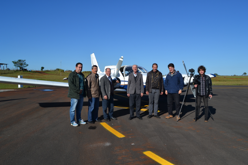 Obras do Aeroporto de Santo Ângelo serão entregues com pista liberada